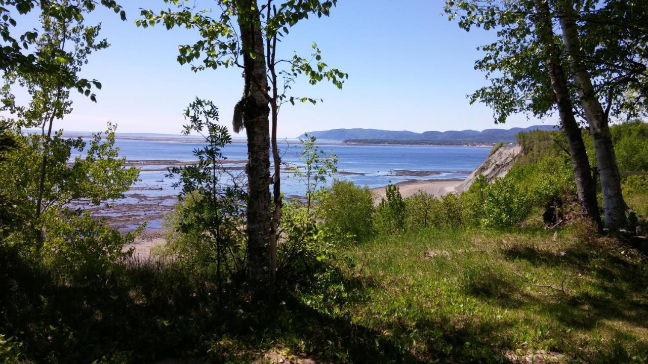 Villa La Nef Bleu à Tadoussac Extérieur photo