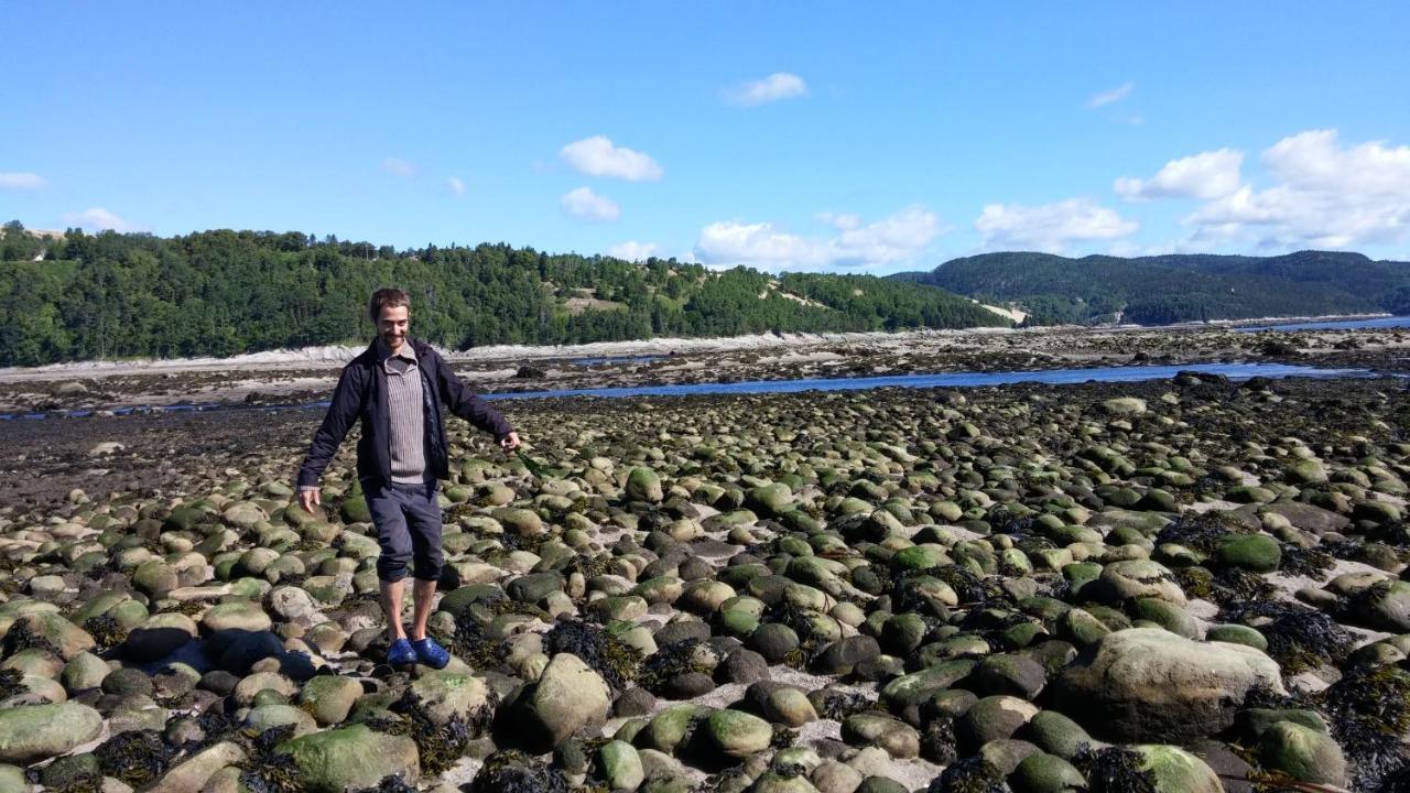 Villa La Nef Bleu à Tadoussac Extérieur photo
