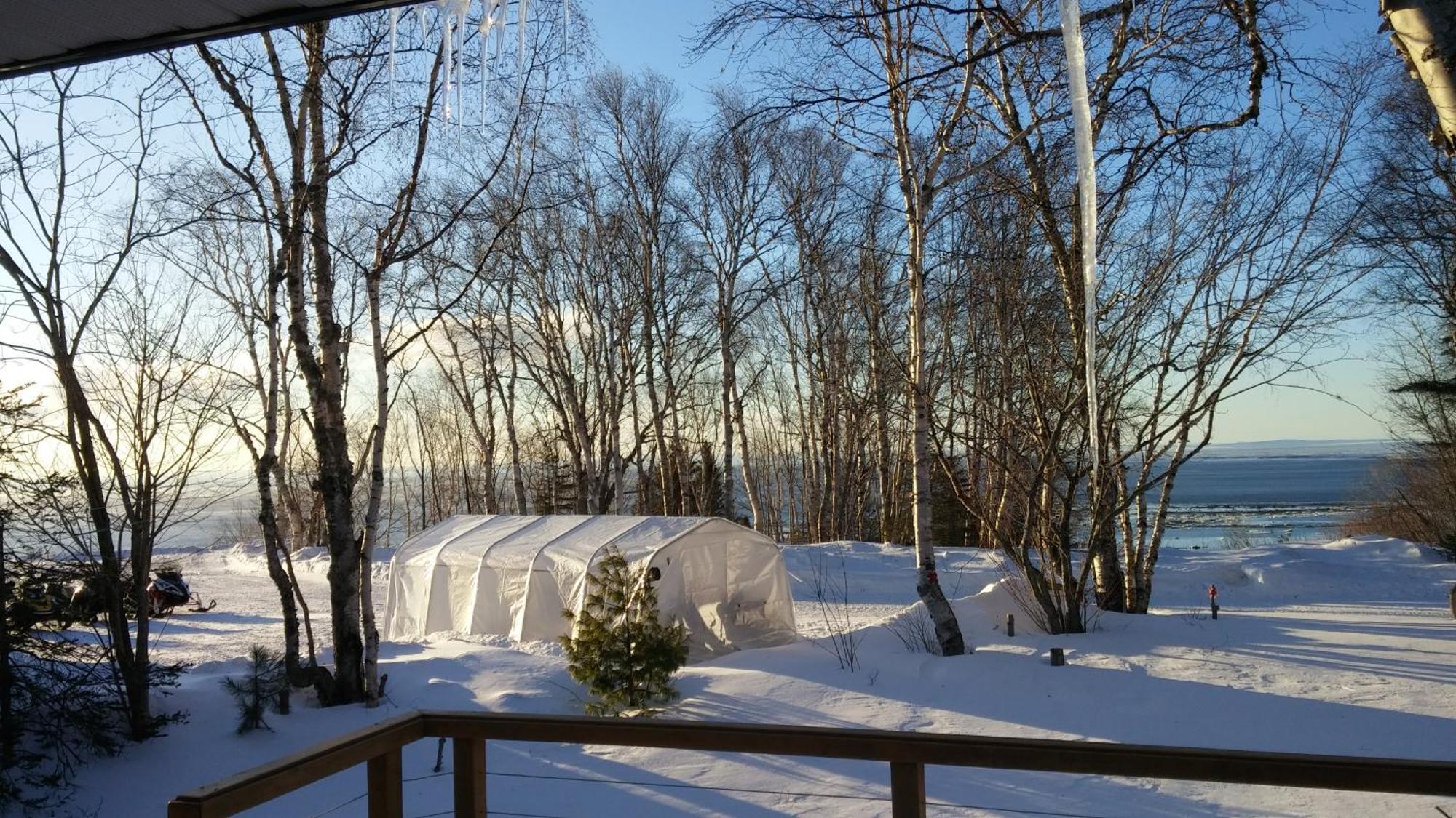 Villa La Nef Bleu à Tadoussac Extérieur photo