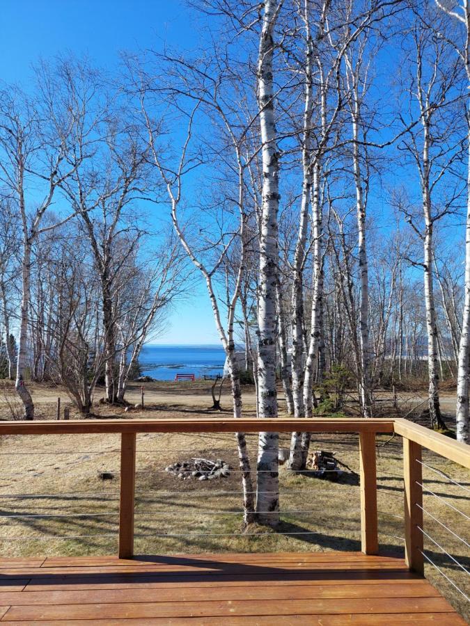 Villa La Nef Bleu à Tadoussac Extérieur photo