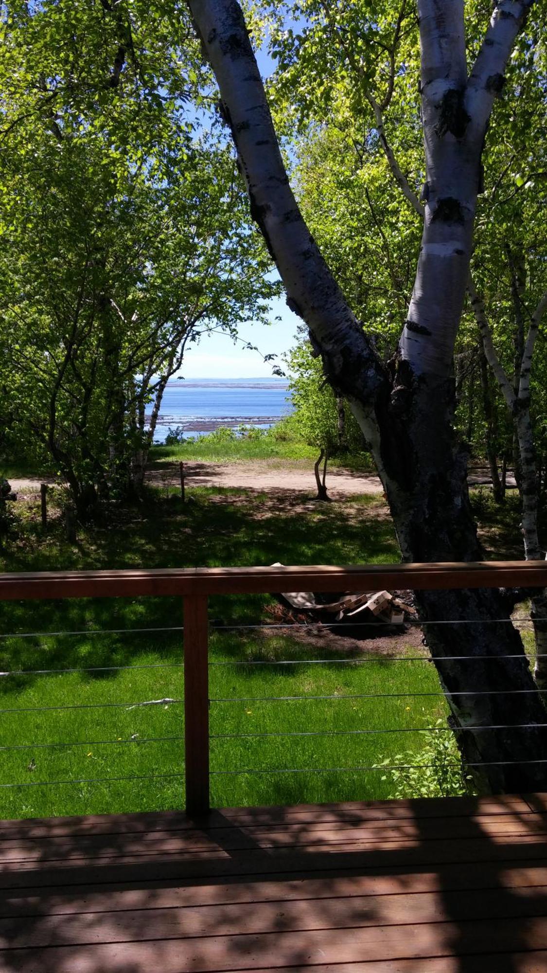 Villa La Nef Bleu à Tadoussac Extérieur photo